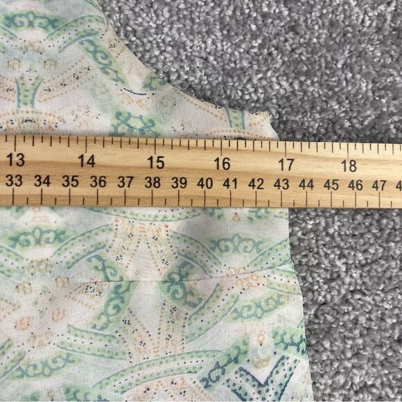 Cabi Sleeveless Top Women's Small Multicolor Mosaic Print Lightweight Lined - Picture 11 of 13